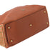 Christian Louboutin Panettone Boston Bag Leather Brown Studded